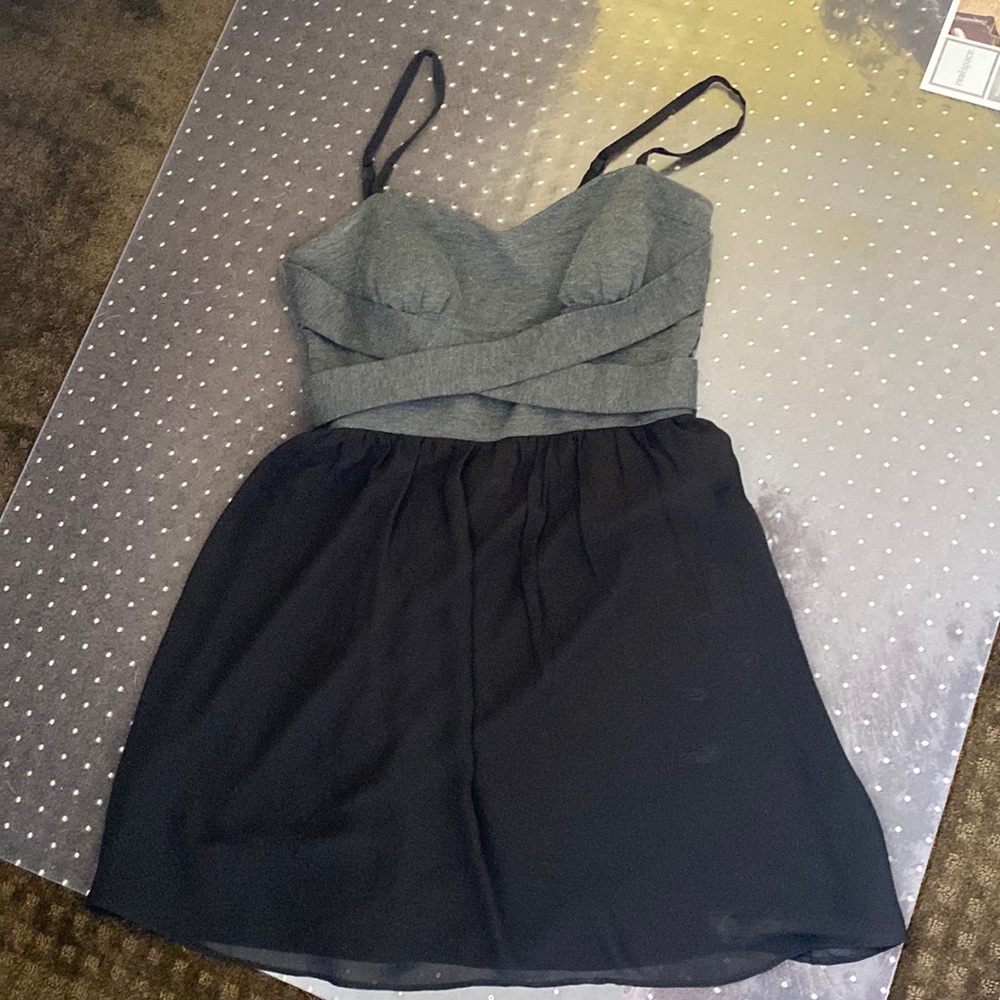 Mini dress with bra padding